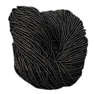 Seed Beads Bunch, 12”Long, Set Of 10 Lines, Black
