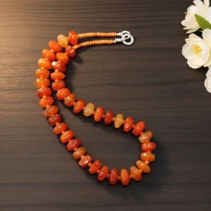 Onyx Necklace With Zircon Clasp, Green