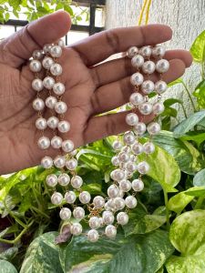 Good Quality Shell Pearl Double layer Necklace 