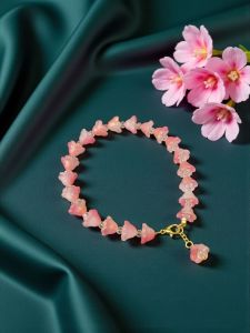 Glass Flower Bracelet