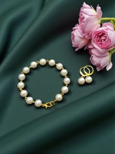 Glass Pearl Bracelet 