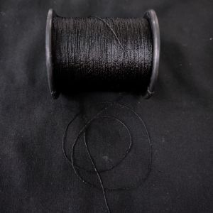 High-Quality Nylon Thread, Black