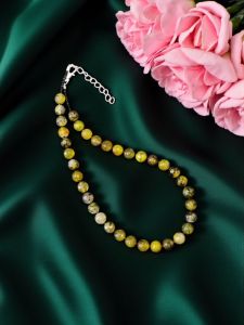 Onyx Necklace, Yellow and Black