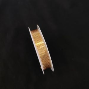 Wire Wrapping Wire, 0.8MM Gauge, Brass, Micro plated Copper Colour