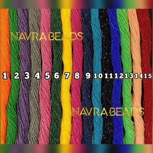 2mm Hydro (Glass) Beads, Round, Assorted, 15 Colors, Pack Of 60 Strings