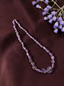 Gemstone Necklaces, Amethyst Graduated