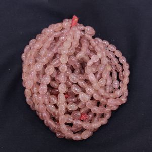 Navrabeads Strawberry Quartz Beads 8mm 12 Inch String 