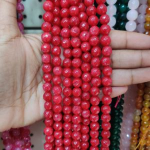 Agate Beads, Round, 8mm,Brick Red