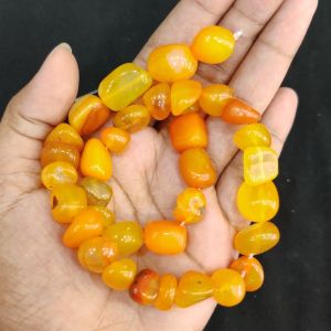 Navrabeads Brown Nugget Beads 10mm