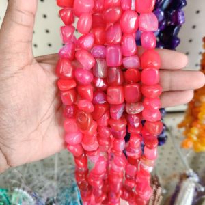 pink-nugget-beads-10mm-navrabeads