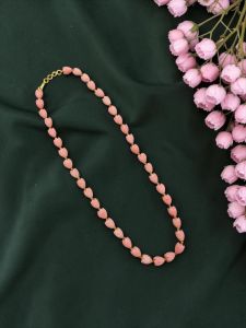 Elegant 2 Layer Crystal Necklace with Metal Pendant for Women | Stylish Layered Party Wear Fashion Jewellery Necklace
