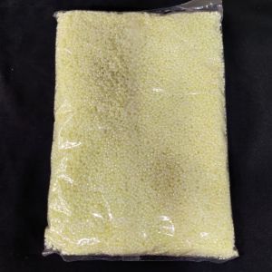 Seed / Sugar Beads, Size 12/0, Pack of 450gms, Yellowish Cream