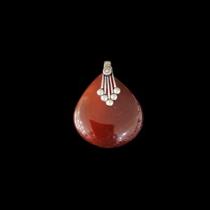 Natural Lace Agate Pendant for Women, Elegant Semi Precious Stone Pendant, Handmade Statement Jewellery, Boho Fashion Pendant for Daily Wear & Gifting