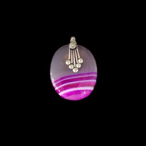 Natural Lace Agate Pendant for Women, Elegant Semi Precious Stone Pendant, Handmade Statement Jewellery for Daily Wear, Special Occasions & Gifting