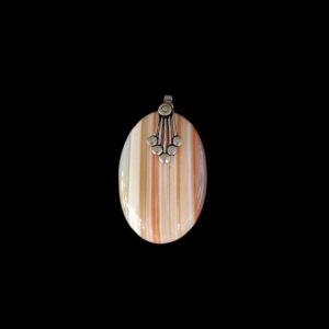 Natural Lace Agate Pendant for Women, Elegant Semi Precious Stone Pendant, Handmade Statement Jewellery for Daily Wear, Special Occasions & Gifting