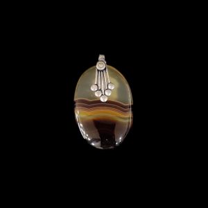 Natural Lace Agate Pendant for Women, Elegant Semi Precious Stone Pendant, Handmade Statement Jewellery for Daily Wear, Special Occasions & Gifting