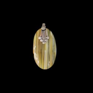 Natural Lace Agate Pendant for Women, Elegant Semi Precious Stone Pendant, Handmade Statement Jewellery for Daily Wear, Special Occasions & Gifting