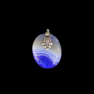 Natural Lace Agate Pendant for Women, Elegant Semi Precious Stone Pendant, Handmade Statement Jewellery for Daily Wear, Special Occasions & Gifting