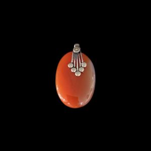 Natural Lace Agate Pendant for Women, Elegant Semi Precious Stone Pendant, Handmade Statement Jewellery for Daily Wear, Special Occasions & Gifting