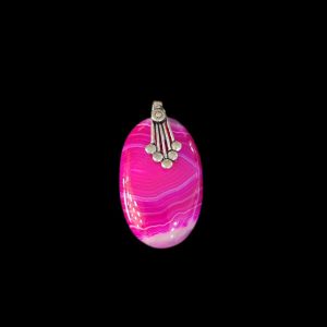 Natural Lace Agate Pendant for Women, Elegant Semi Precious Stone Pendant, Handmade Statement Jewellery for Daily Wear, Special Occasions & Gifting