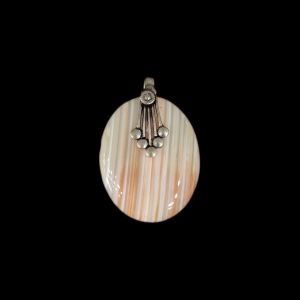 Natural Lace Agate Pendant for Women, Elegant Semi Precious Stone Pendant, Handmade Statement Jewellery for Daily Wear, Special Occasions & Gifting