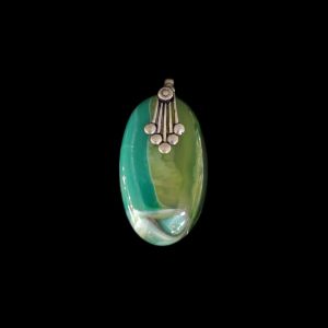 Natural Lace Agate Pendant for Women, Elegant Semi Precious Stone Pendant, Handmade Statement Jewellery for Daily Wear, Special Occasions & Gifting