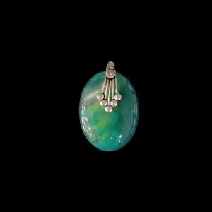 Natural Lace Agate Pendant for Women, Elegant Semi Precious Stone Pendant, Handmade Statement Jewellery for Daily Wear, Special Occasions & Gifting