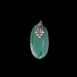 Natural Lace Agate Pendant for Women, Elegant Semi Precious Stone Pendant, Handmade Statement Jewellery for Daily Wear, Special Occasions & Gifting