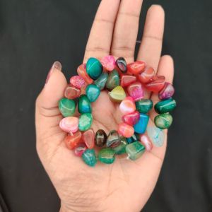 Navrabeads MultiColour Nugget Beads 10mm | Premium Irregular Shape Beads for Jewellery Making, Earthy Tone Designer Beads for Necklaces, Bracelets & DIY Craft Designs