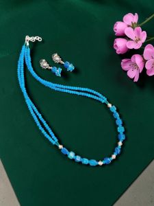 american onyx necklace, 5 layer necklace, multi strand onyx necklace, adjustable rope necklace, onyx gemstone necklace, navrabeads necklace, statement necklace, ethnic necklace, party wear necklace, wedding jewellery