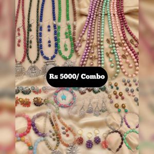 51 Pieces , Rs 5000/ Expo Pack , Neckalces, Earrings and Bracelets