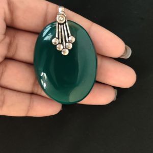 Natural Lace Agate Pendant for Women, Elegant Semi Precious Stone Pendant, Handmade Statement Jewellery for Daily Wear, Special Occasions & Gifting