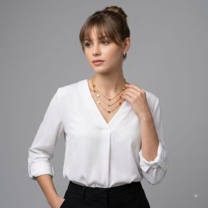 Navrabeads Lightweight Brass Chain – Minimal Everyday Jewellery
