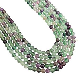 Natural Gemstone, flourite, 8mm