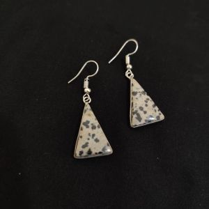 Navrabeads Gemstone Hook Earrings | Elegant Dangle Earrings for Women