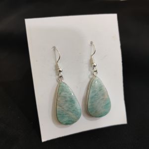Navrabeads Gemstone Hook Earrings | Elegant Dangle Earrings for Women