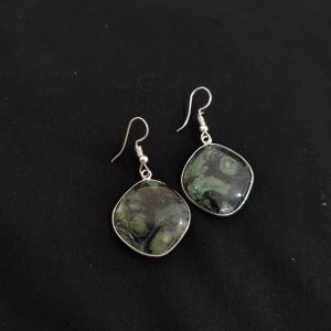 Navrabeads Gemstone Hook Earrings | Elegant Dangle Earrings for Women
