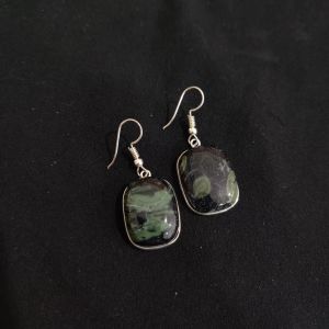 Navrabeads Gemstone Hook Earrings | Elegant Dangle Earrings for Women