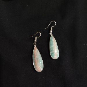 Navrabeads Gemstone Hook Earrings | Elegant Dangle Earrings for Women