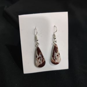 Navrabeads Gemstone Hook Earrings | Elegant Dangle Earrings for Women