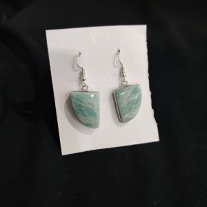 Navrabeads Gemstone Hook Earrings | Elegant Dangle Earrings for Women