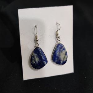 Navrabeads Gemstone Hook Earrings | Elegant Dangle Earrings for Women