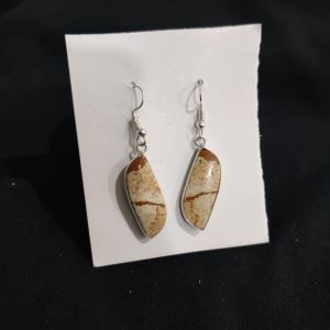 Navrabeads Gemstone Hook Earrings | Elegant Dangle Earrings for Women