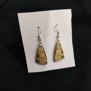Navrabeads Gemstone Hook Earrings | Elegant Dangle Earrings for Women