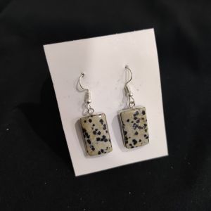 Navrabeads Gemstone Hook Earrings | Elegant Dangle Earrings for Women