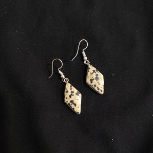 Navrabeads Gemstone Hook Earrings | Elegant Dangle Earrings for Women