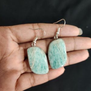 Navrabeads Gemstone Hook Earrings | Elegant Dangle Earrings for Women