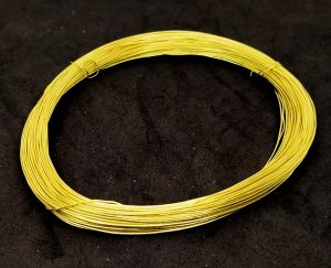 Wire Wrapping Wire, 28 Gauge (A), Gold, Pack Of (50gms approx)