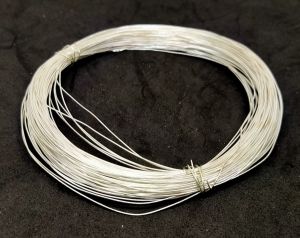 Wire Wrapping Wire, 22 Gauge, Silver, Pack of 45 TO 50 gms