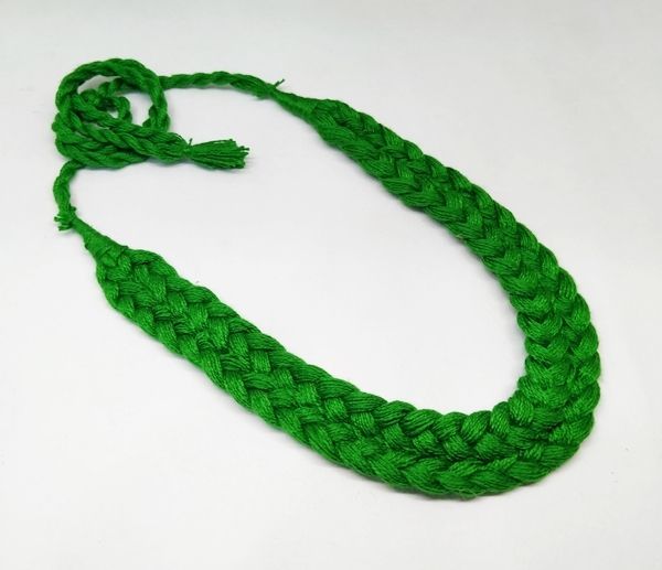 Multicolour Fancy Rope, Braided Rope, Necklace Back Rope, Silk Rope, Jewel  Set Rope Used in Art